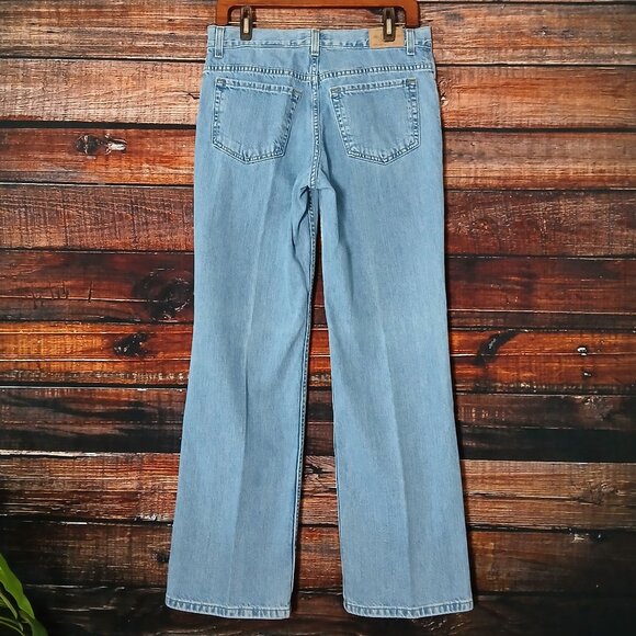 Eddie Bauer Vintage Jeans 8 Petite 8P Boot Cut Mid Rise 100% Cotton - Picture 3 of 10